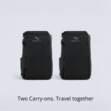 Zeeksack 2 × The Organizer 30L (svart) – produktene vist sammen som et sett.